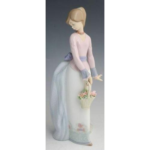 LLADRO（リヤドロ） NEW IN BOX LLADRO #7622 BASKET OF LOVE 1994