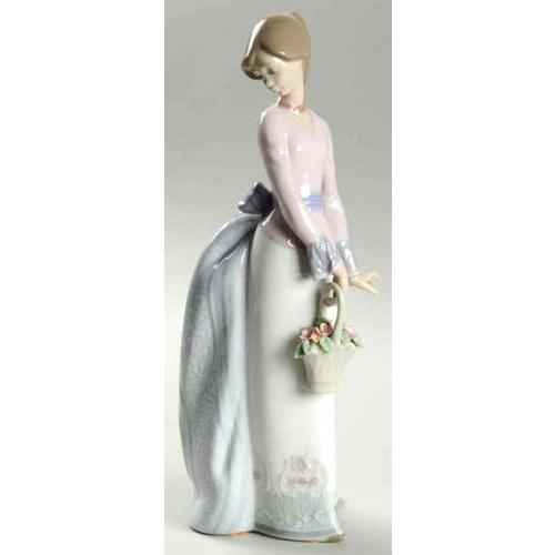 LLADRO（リヤドロ） NEW IN BOX LLADRO #7622 BASKET OF LOVE 1994