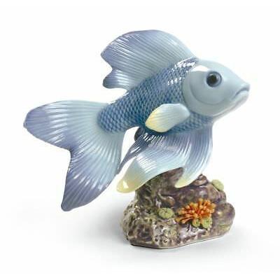 リヤドロ Lladro Pond Dreamer Fish Figurine 01009141-