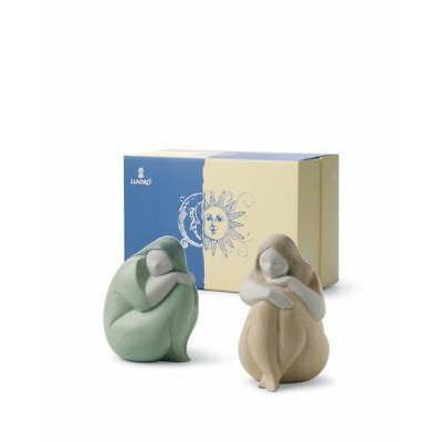 リヤドロ Lladro Sun and Moon Girls Figurines. Set of 2 01017819