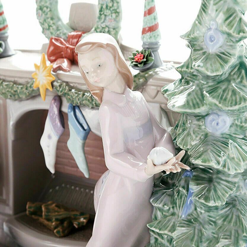 リヤドロ Lladro Retired A family Christmas Statue Figurine 01008260 New in Box 8260｜kijisystem｜04