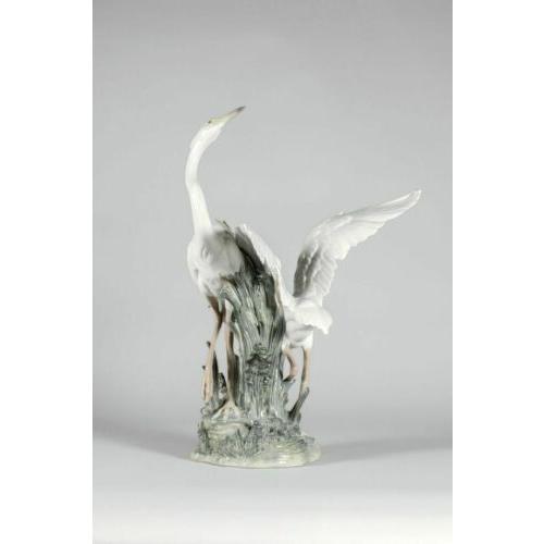 LLADRO リヤドロ Lladro Herons Sculpture 01001319 : 華商店