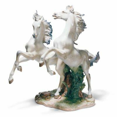 リヤドロ Lladro Free as The Wind Horses Sculpture. Limited Edition｜kijisystem