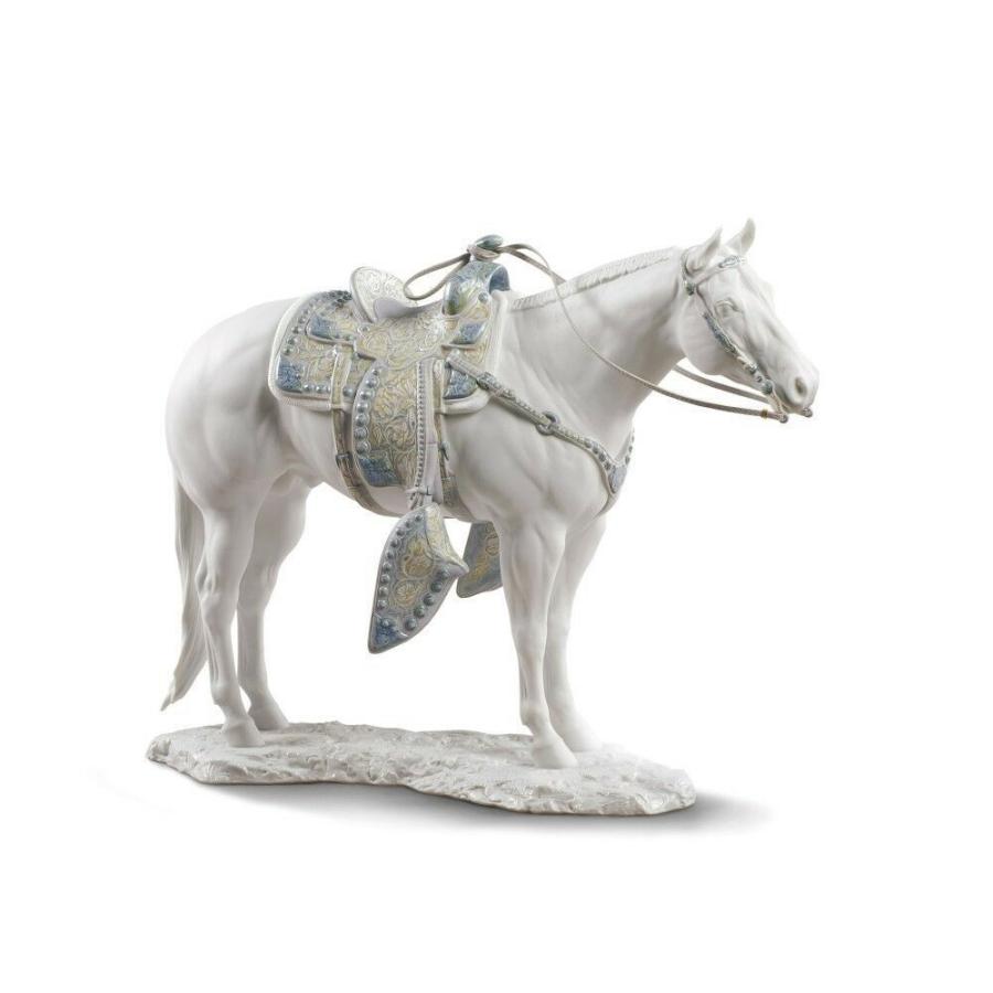リヤドロ Lladro White Quarter Horse リヤドロ LLADRO 五月人形 希望