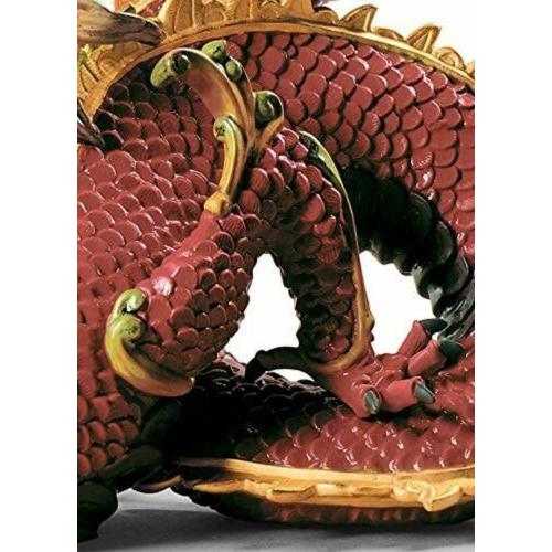 LLADRO（リヤドロ） Lladro Majestic Dragon Figurine 01009235 : 華