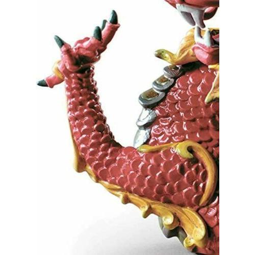 LLADRO（リヤドロ） Lladro Majestic Dragon Figurine 01009235 : 華