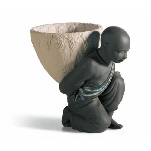 上質 華商店リヤドロ Lladro On The Back Potpourri Carrier Figurine 01012493
