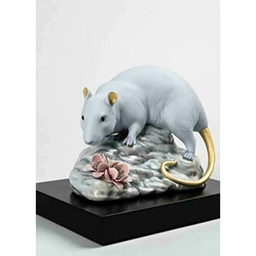 今週だけ安 リヤドロ Lladro The Rat Figurine 01009122