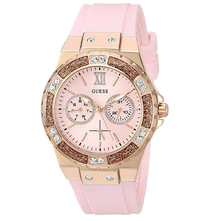送料無料　ゲス 腕時計 レディース GUESS Women's Watch Color Pink/Rose Gold
