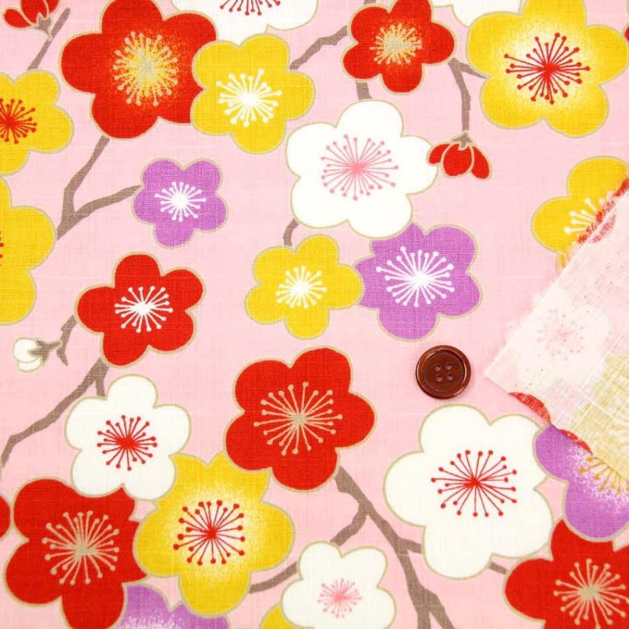値下げセール サザンクロス梅 １ｍカットクロス 花柄 和風 和柄 生地 送料無料 生地屋むさし 通販 Yahoo ショッピング