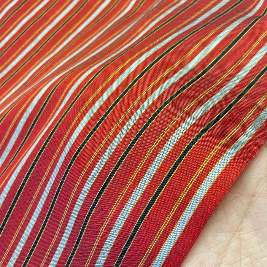 未使用品　綿反物　リメイク　綿紬　 まとめ売り　着物　和服　5点　反物　ボーダー 紬 生地 木綿 布 長さ50cm単位 和柄 綿100 着物 反物 袴 訪問着