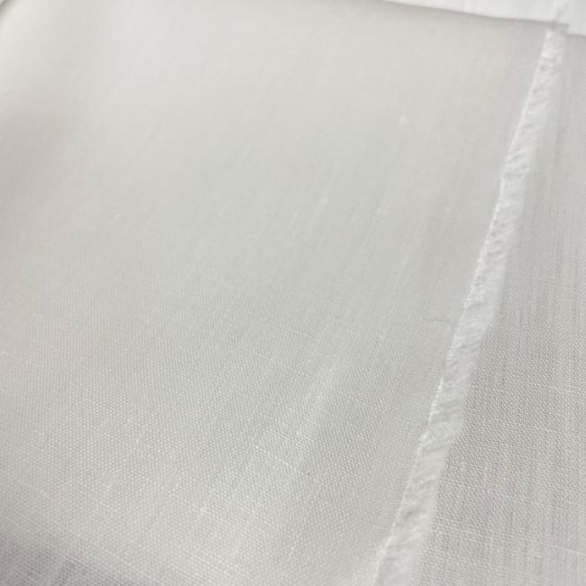 リネン100％ 生地 白 麻 布 無地 長1m単位での延長可能 ホワイト ハンドメイド 素材 材料 生地屋 布地専門店 kijiya t16 ...
