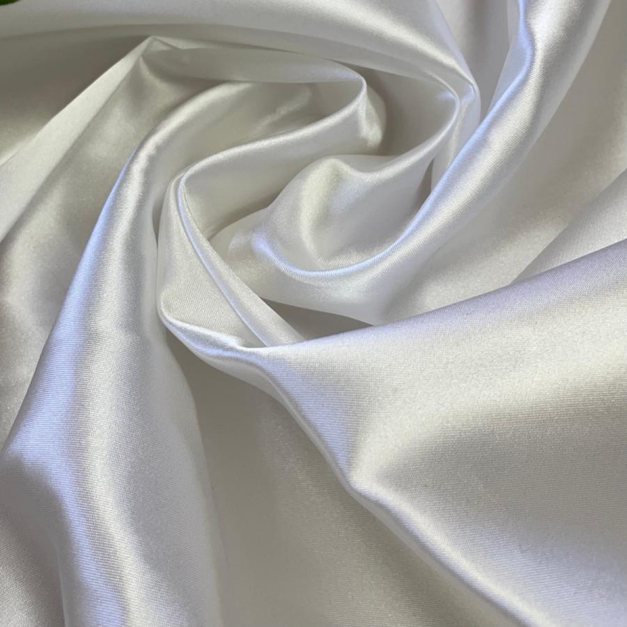サテン 生地 布 無地 白 50cm単位販売 たっぷり ワイド巾 真っ白 布地専門店 Kijiya M4057 布地専門店 Kijiya Yahoo 店 通販 Yahoo ショッピング