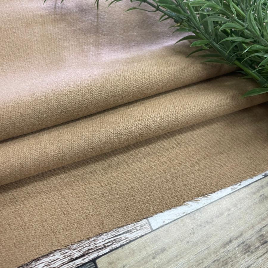 ウール100％ 厚手 ベージュ系 生地 布 布地 長1m単位で延長可能 布地