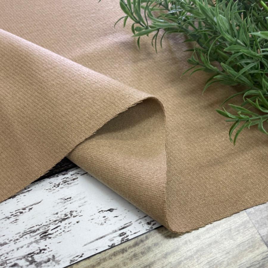 ウール100％ 厚手 ベージュ系 生地 布 布地 長1m単位で延長可能 布地