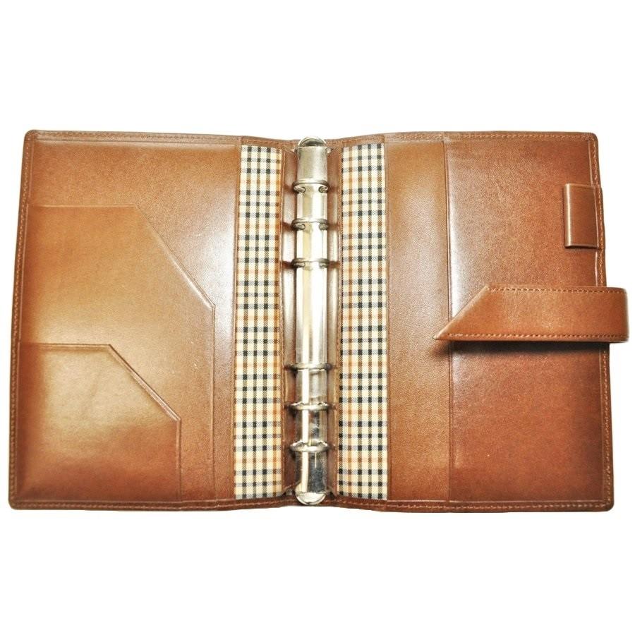 115周年記念 文房具・オフィス用品 DAKS レザーケース付き万年筆