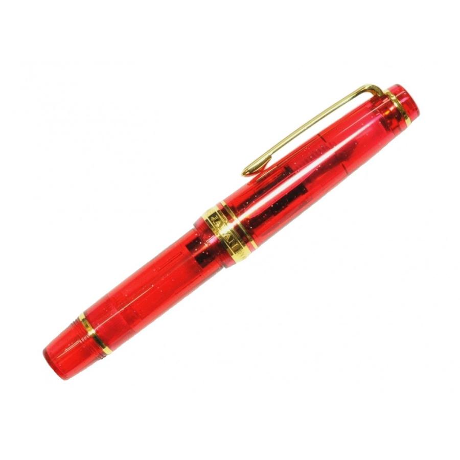 セーラー万年筆 オリジナル万年筆 ルビー 細字 赤・黒ペンケースセット