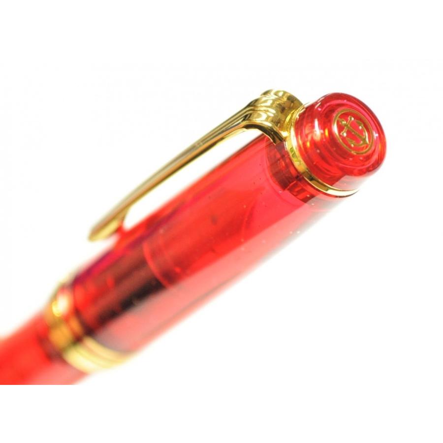 セーラー万年筆 オリジナル万年筆 ルビー 中字 赤・黒ペンケースセット