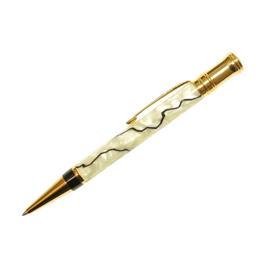 デュオフォールド　パールブラック　　18k 750 デュオフォールド パールブラック 18k 750 詳細ページ | 万年筆