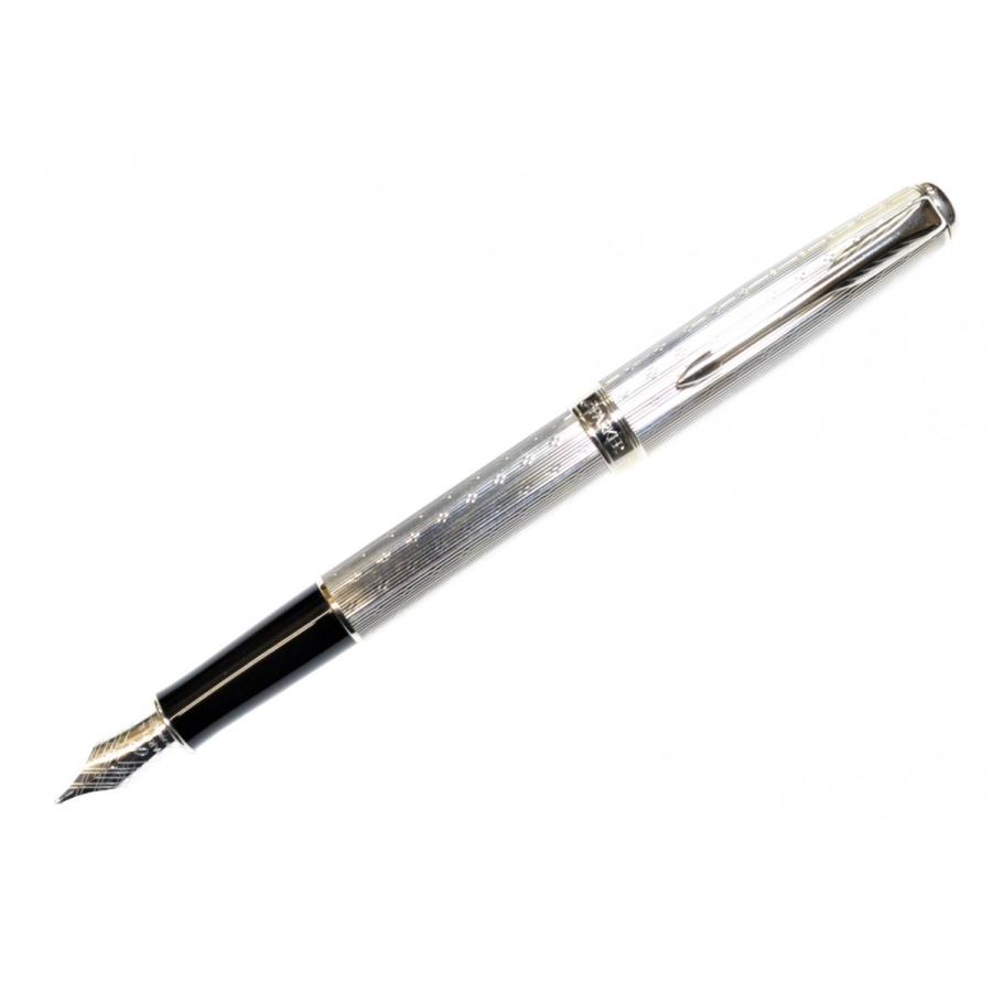 PARKER パーカー ソネット プレミアム シルバーCT 万年筆 細字 PARKER パーカー ソネット プレミアム シルバーCT 万年筆 細字