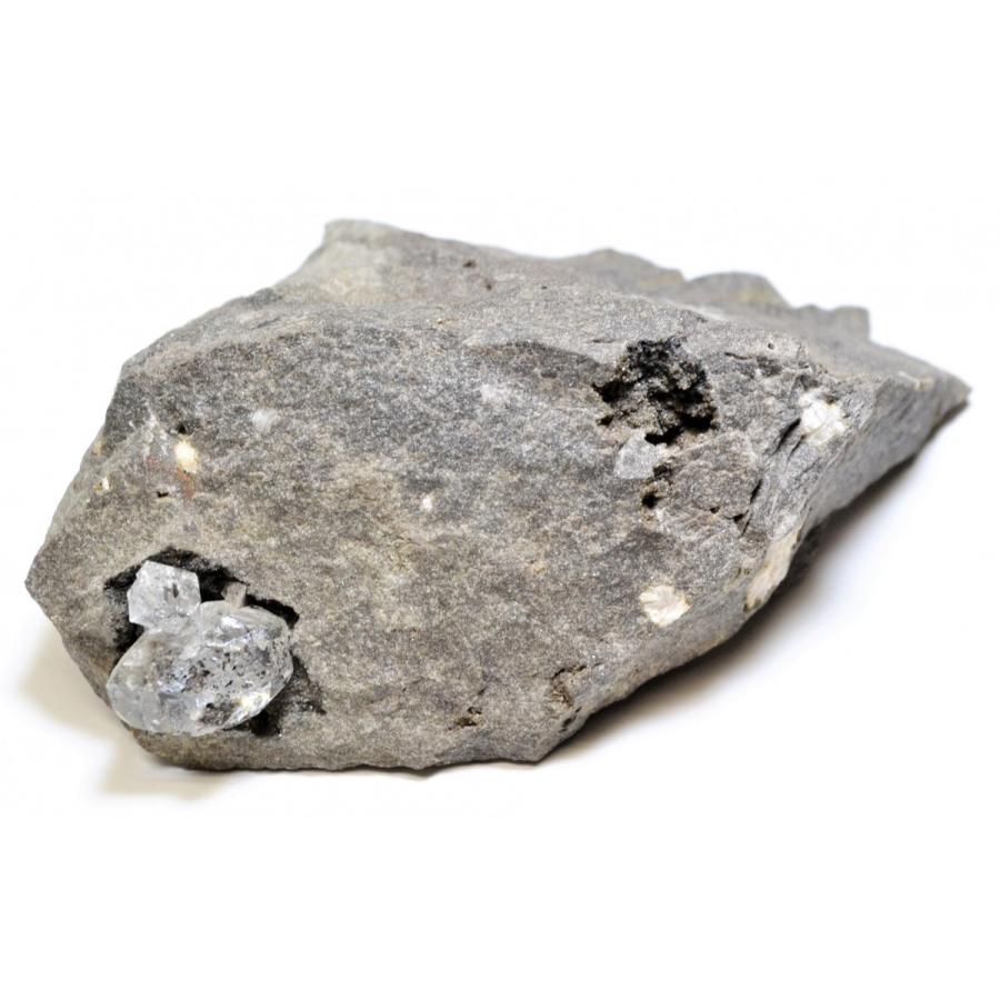 スモーキー クォーツ ハ―キマ―ダイヤモンド 水晶 鉱物標本