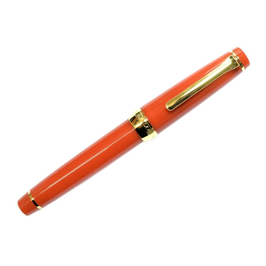 希少品】 オレンジシャーベット 西武池袋店限定 セーラー万年筆 МF