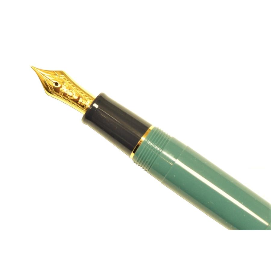 セーラー万年筆 プロギア スリム ラムネグリーン クリア 万年筆 中細