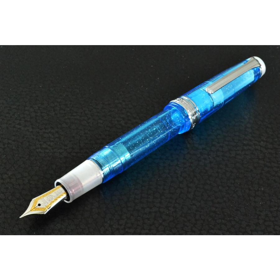 オリジナル万年筆 ブルーハワイ 太字 ❤レインボーシックス❤ 楽天市場