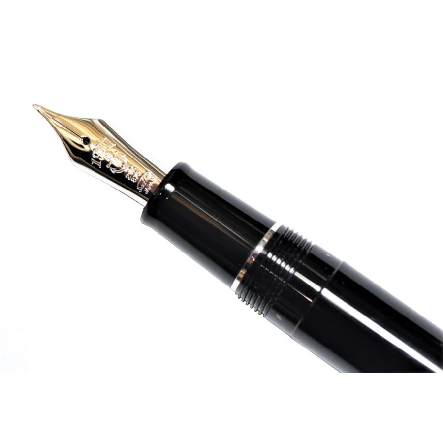 セーラー万年筆 長刀研ぎ万年筆 シルバートリム 太字 10−7112