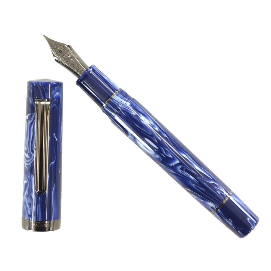 Sailor セーラー ルミナスシャドー ストームブルー 万年筆 21K セーラー万年筆 万年筆 セーラー ルミナスシャドー ストーム