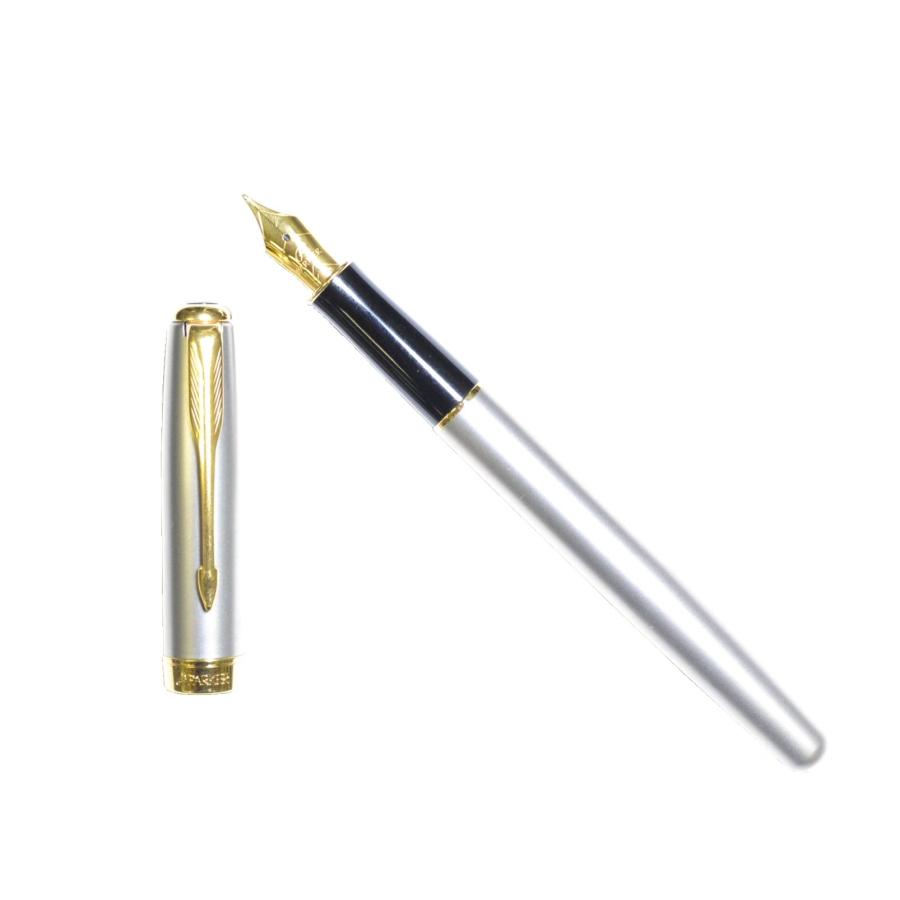 PARKER パーカー 万年筆 ステンレススチールGT 細字 : PEN