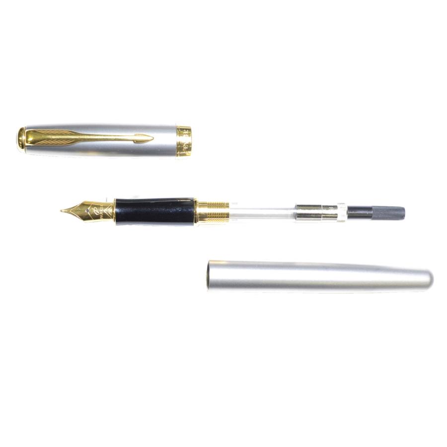 大人気☆PARKER☆パーカー☆万年筆☆14K☆POINT☆刻印☆F☆シルバー！ 楽天市場】PARKER パーカー 万年筆 #75 プラスヴァンドーム