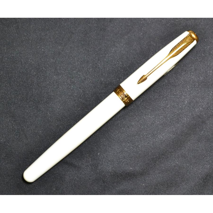 Parker ソネット 万年筆 パールホワイト⭐︎未使用品⭐︎ PARKER パーカー 万年筆 ソネット パールPGT 中字 : PEN