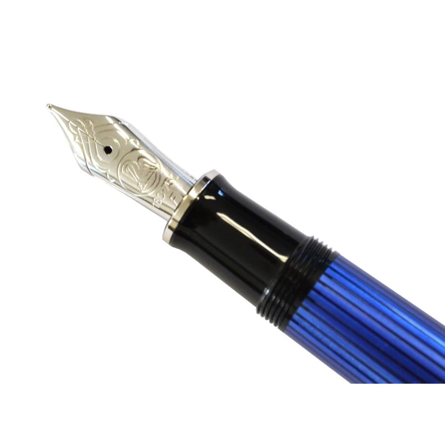 Pelikan（ペリカン） スーベレーン M805 万年筆 ブルーストライプ