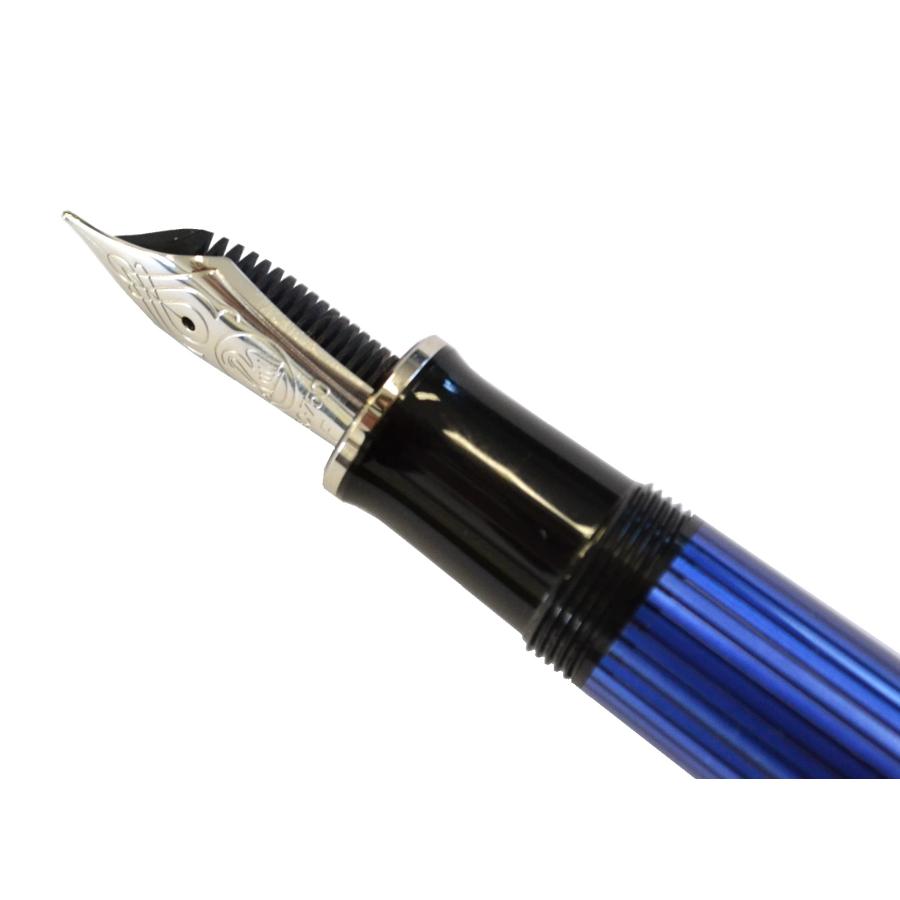 ペリカン スーベレーン M805 万年筆 ブルーストライプ ペリカン（Pelikan） 万年筆スーベレーン M805 ブルー縞 万年筆
