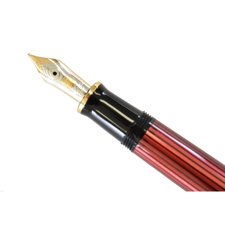 Pelikan 万年筆 赤/黒 新品 箱付き　M400 Pelikan（筆記具） Pelikan ペリカン 万年筆 スーベレーン M400