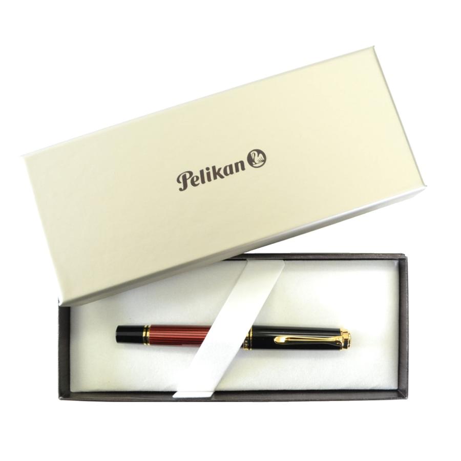 Pelikan（ペリカン） スーベレーン M400 万年筆 レッドストライプ
