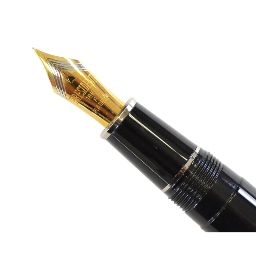 プラチナ万年筆 プレジデント PTB−25000PR＃1 ブラック