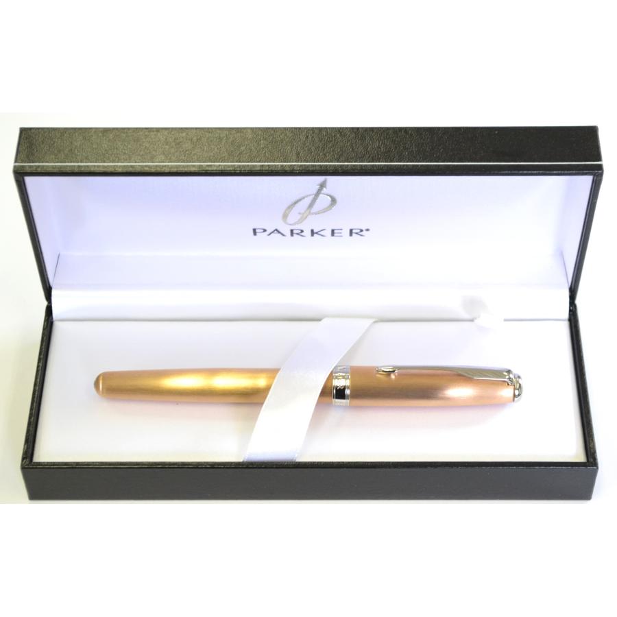 ソネット パーカー 万年筆 ソネット ピンクゴールド 極細 : PEN POINT