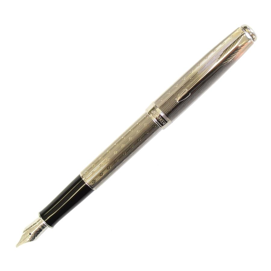 ソネット パーカー ソネット プレミアム シルバーCT 万年筆 細字