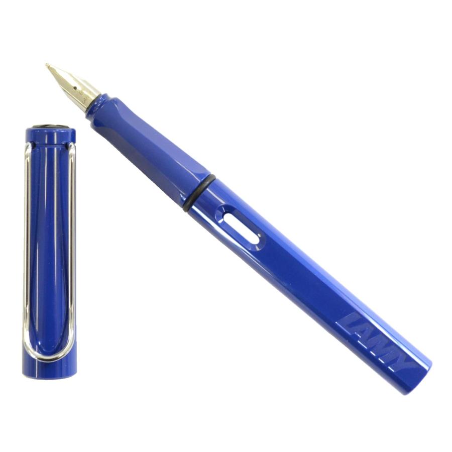 LAMY safari ラミー サファリ 万年筆 ブルー 太字 L14−B : PEN