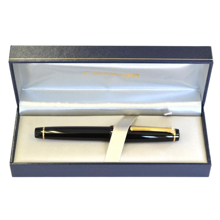 セーラー万年筆 プロフェッショナルギア 金 ブラック 中字 11