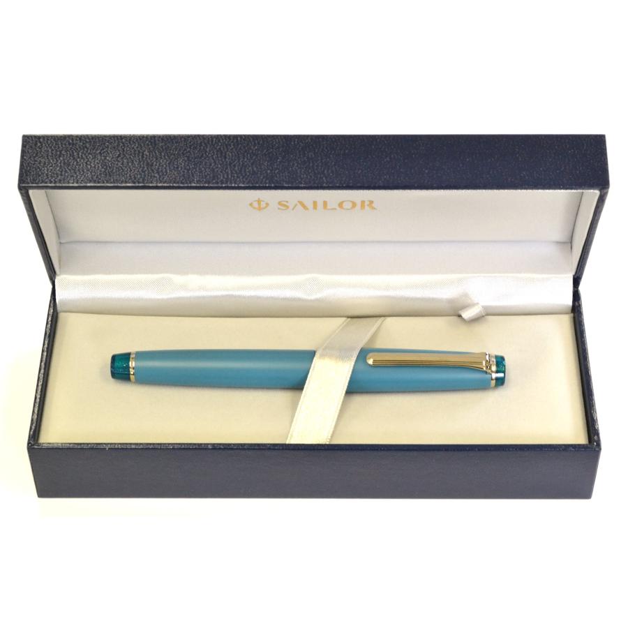 セーラー万年筆 四季織 雨音 万年筆 翠雨（すいう） 中細 11