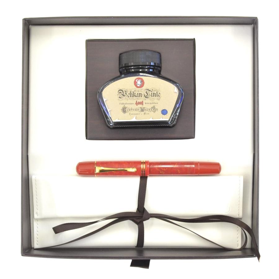 Pelikan（筆記具） ペリカン 特別生産品 万年筆 ブライトレッド