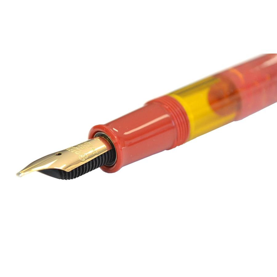 ペリカン 特別生産品 万年筆 ブライトレッド M101N 太字