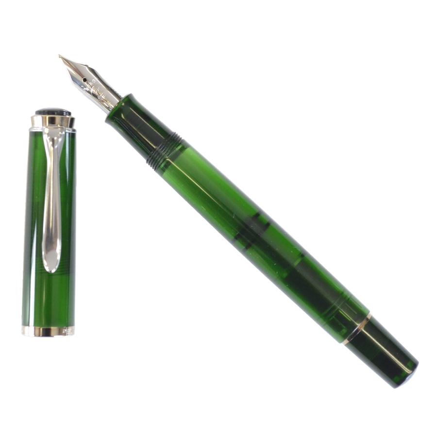 Pelikan 万年筆 M205 オリヴィーン M 新品未使用 Pelikan（ペリカン） M205 クラシック オリヴィーン 万年筆 細字