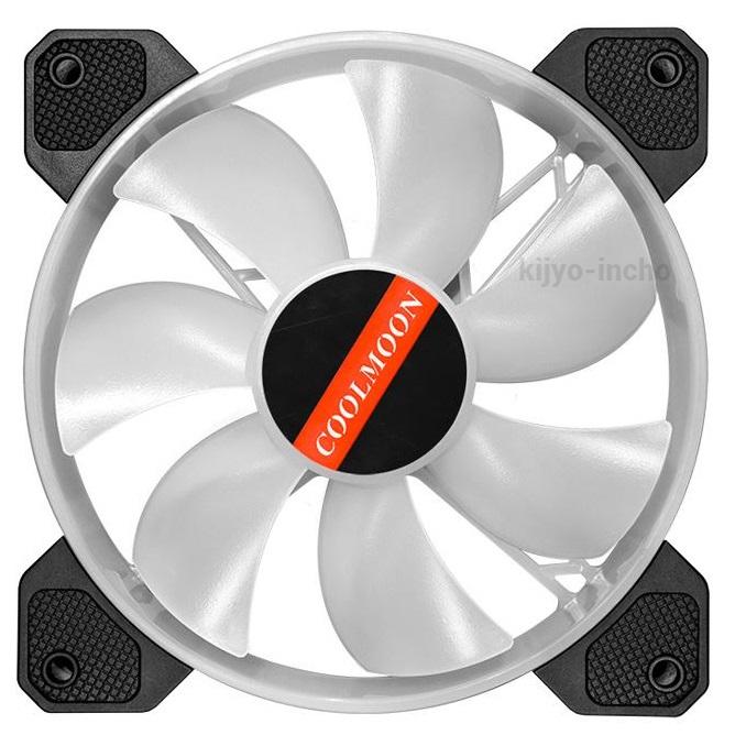 取扱店舗限定アイテム 新品 COOLMOON ARGBケースファン ハブ付き 7個