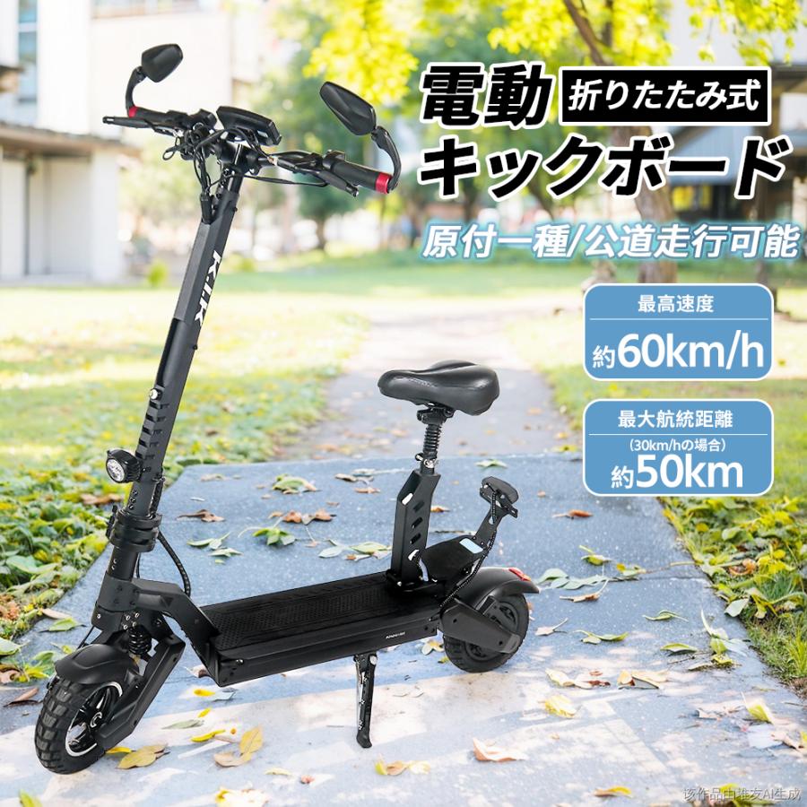 年末セール半額キャンペーン P24 高性能オフロード 電動キックボード