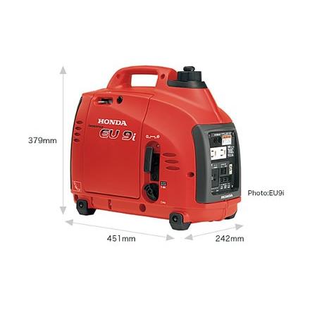 【整備済み】HONDA EU9i 発電機★軽量コンパクト即使用OK (03) ホンダ インバーター発電機 EU9i-entry JN3 (定格出力900VA