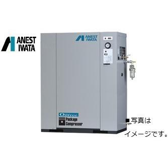 コンプレッサー アネスト岩田 CFP75CF-14D M6 60hz 10馬力 オイルフリー ドライヤー搭載 圧力開閉器式
